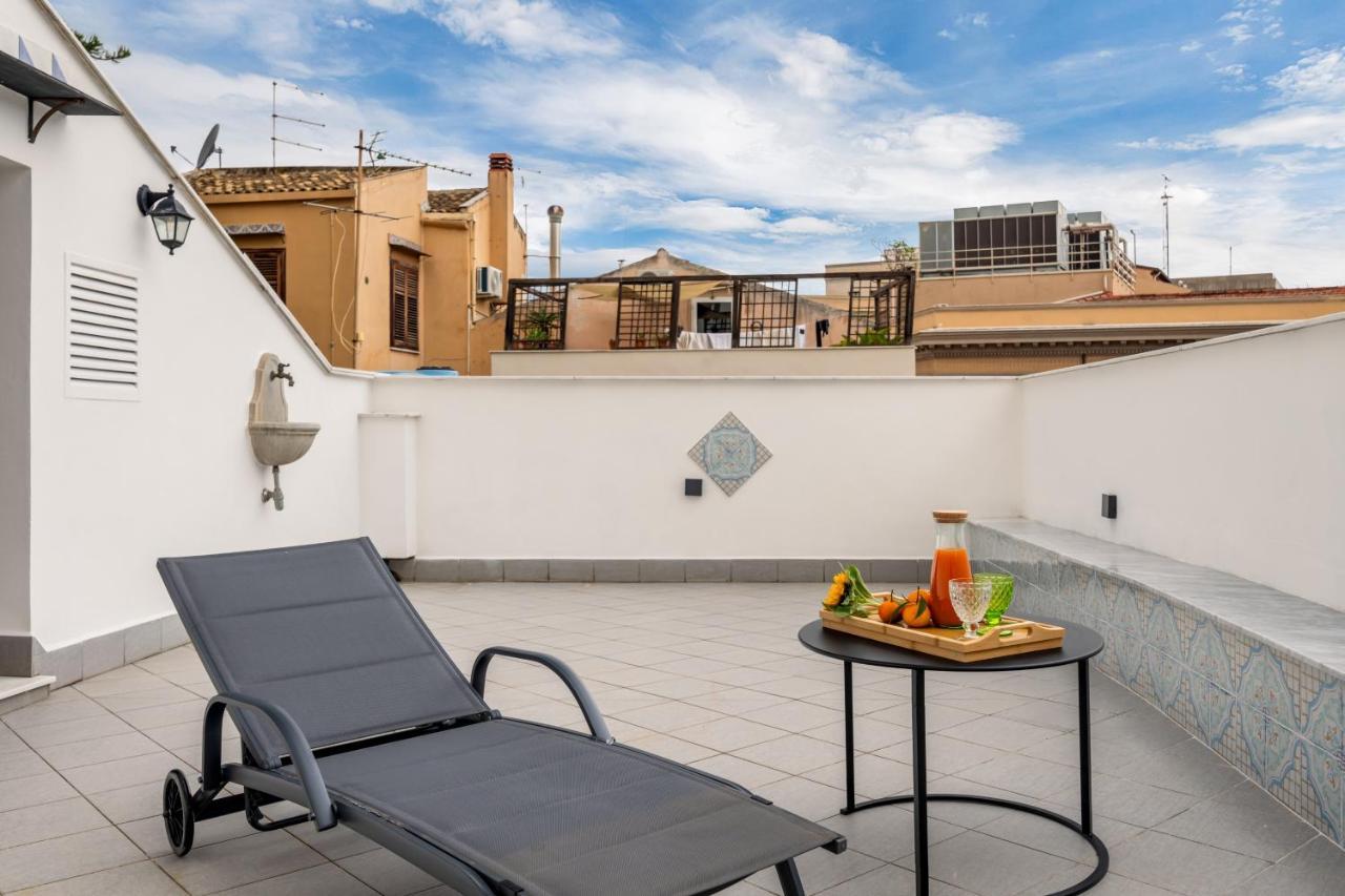 Ferienwohnung Terrazza San Domenico Palermo Exterior foto