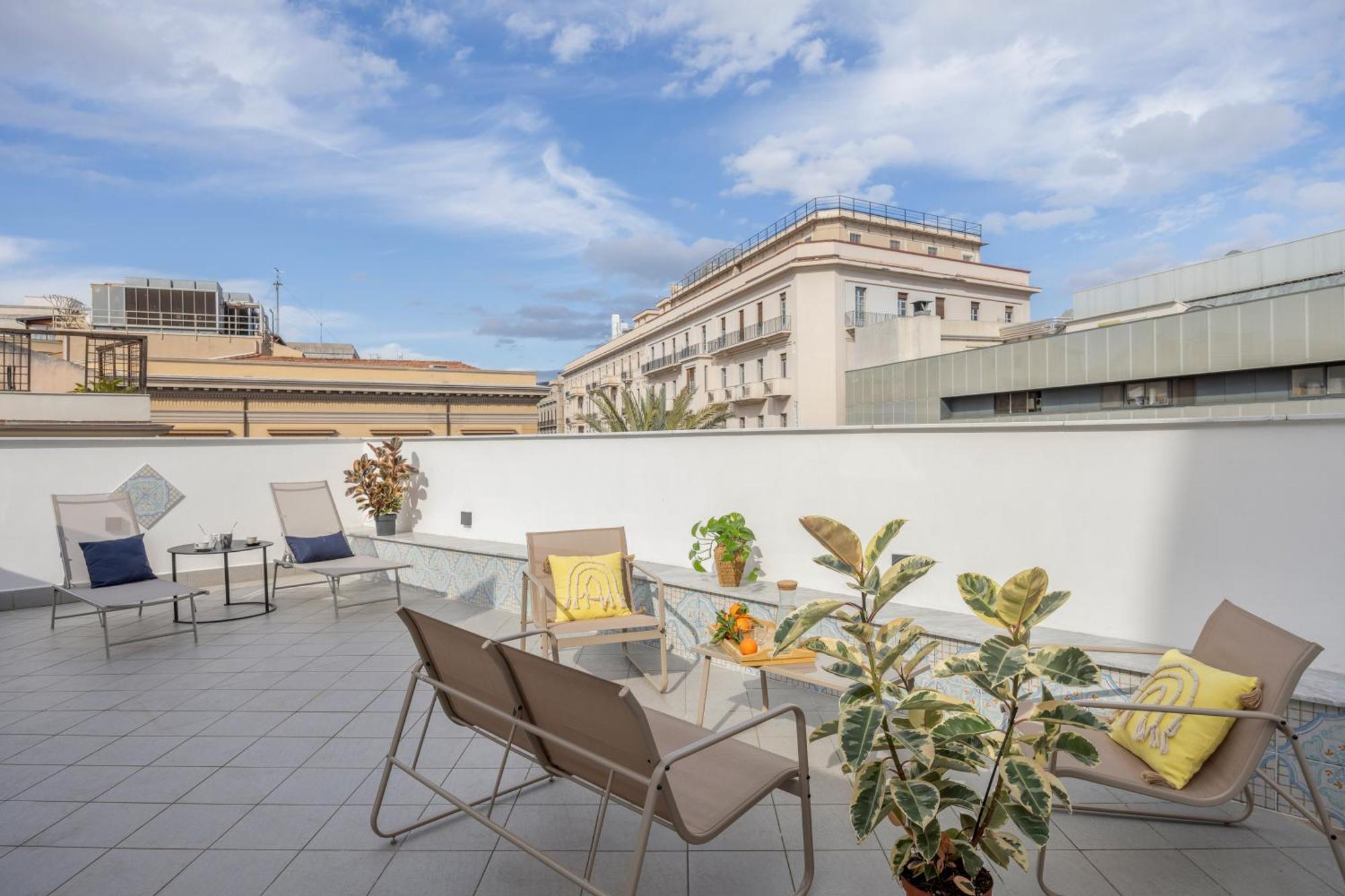 Ferienwohnung Terrazza San Domenico Palermo Exterior foto