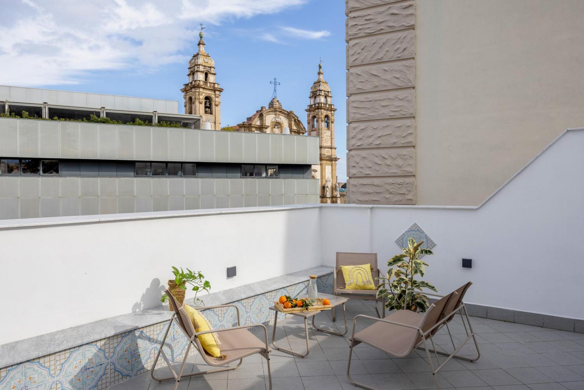 Ferienwohnung Terrazza San Domenico Palermo Exterior foto